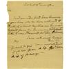 General Robert Howe Letter Signed