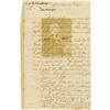David Humphreys: 1786 Autograph Letter Signed