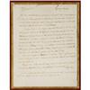 Marquis de Lafayette Autograph Letter Signed.
