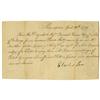 Charles Lee Manuscript Document Signed 1779