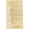 General Henry Lee Document Signed