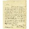 James McHenry Autograph Letter Signed