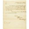 James McHenry Manuscript Letter Signed