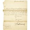 Image 1 : Declaration signer Robert Morris ALS