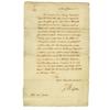 Image 1 : George Wythe Rare Autograph Letter Signed
