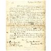 Image 1 : Gerard Bancker ALS; American Revolution; 1783