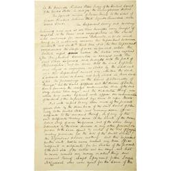 The Olmstead Case - Manuscript Document