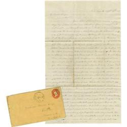 Early Oil-Related Letter Postmarked Titusville
