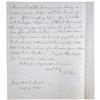 Image 2 : Autograph Letter Signed by Robert E. Lee.
