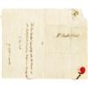 Handwritten Invitation by VP John Adams