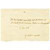 Image 2 : Handwritten Invitation by VP John Adams