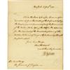 Thomas Jefferson Letter Signed