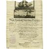 Image 1 : Madison and Monroe Signed 1812 Ship's Passport