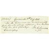 Image 1 : William H. Harrison Autograph Document Signed