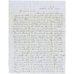 First Lady Anna Harrison Autograph Letter Signed