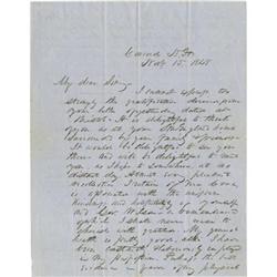 Franklin Pierce Autograph Letter Signed