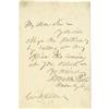 Franklin Pierce Autograph Letter Signed