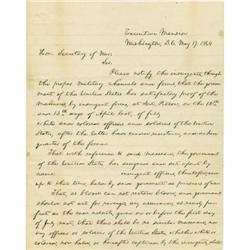 Abraham Lincoln Historic Autograph Letter