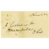 Scarce Abraham Lincoln Free Frank Signature