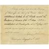 Image 1 : Andrew Johnson Partly-Printed Document Signed