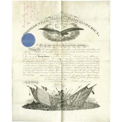 Andrew Johnson As President Document Signed