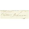 Image 2 : Andrew Johnson As President Document Signed