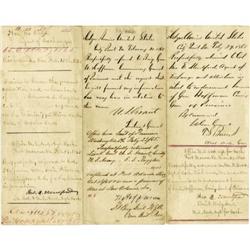 War-dated Endorsement Signed by Ulysses S. Grant