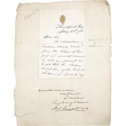 Ulysses S. Grant Autograph Letter Signed