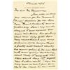 Image 1 : Benjamin Harrison Autograph Letter Signed; 1896