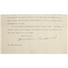 Image 2 : Theodore Roosevelt Historic Typed Letter Signed