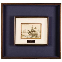 Theodore Roosevelt Signed Photograph.