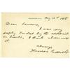 Image 1 : Theodore Roosevelt Brief ALS Re: Quentin's Death