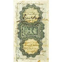 Short Snorter Signed: Eisenhower, Bradley, Knox