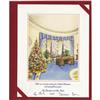 George Bush and Barbara Bush signed Xmas card