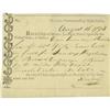 USS Constitution 1798 Document Signed