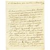 Rochambeau Letter Signed