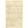 James Wilkinson Autograph Letter Signed; 1812