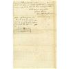 Image 2 : James Wilkinson Autograph Letter Signed; 1812