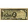 General Tomoyuki Yamashita Signed Five Peso Note