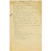 Image 1 : Woody Guthrie: Handwritten Lyrics to a Song