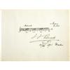 Image 1 : Ignaz Paderewski Autograph Musical Quote Signed