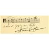 Image 2 : Collection of 8 Autograph Musical Quotes Signed