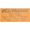 Image 3 : Collection of 8 Autograph Musical Quotes Signed