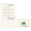 Image 1 : Two Exceptional Mother Teresa Signed Items