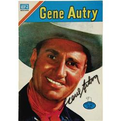 Gene Autry: Signed Spanish Comic Book