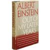 Image 1 : Einstein: Signed 1st Ed. - Out of My Later Years