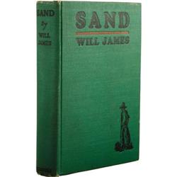 Sand by Will James, Inscribed by the Author
