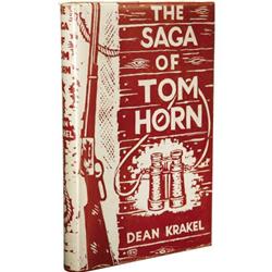 Inscribed Copy of "Tom Horn" with Original Art