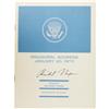 Image 1 : Richard Nixon: Signed Copy of His 1973 Inaugural