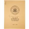 Image 1 : Ronald Reagan Signed Itinerary Booklet
